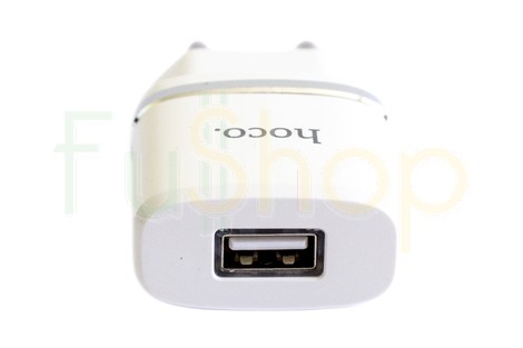 Мережевий зарядний пристрій Hoco C11 Single USB Charger Lightning 1.0A