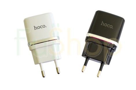 Мережевий зарядний пристрій Hoco C12 Dual USB Charger 2.4A