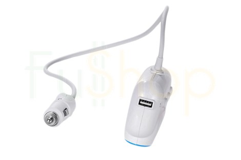 Универсальное автомобильное зарядное устройство Hoco C1 Multipurpose Car Charger 3.1A