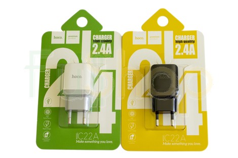 Мережевий зарядний пристрій Hoco C22А Little Superior USB Charger 2.4A