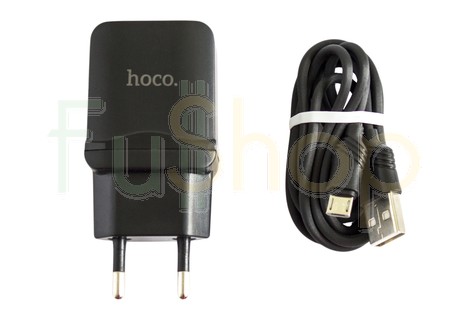 Мережевий зарядний пристрій Hoco C33А SET USB Charger Micro 2.4A