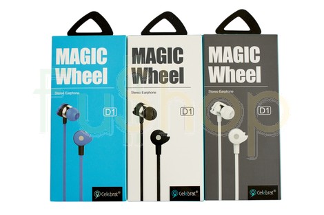 Вакуумные наушники Celebrat D1 Magic Wheel Stereo Earphone