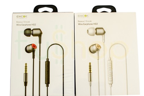 Вакуумні навушники Baseus Encok H02 Wire Earphone (NGH02-1G)