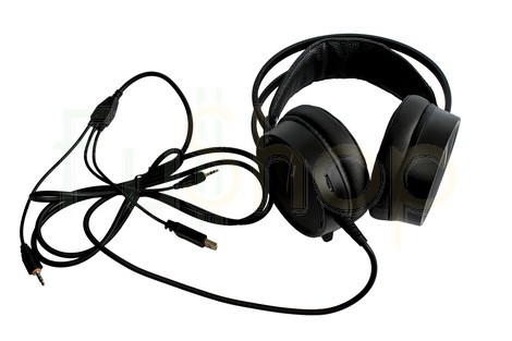 Компьютерные полноразмерные игровые наушники Hoco W100 Touring Gaming Headset с подсветкой