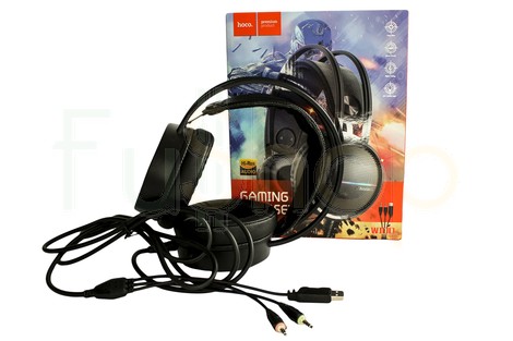 Комп’ютерні ігрові навушники Hoco W100 Touring Gaming Headset з підсвіткою