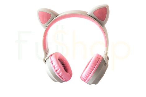Беспроводные Bluetooth наушники Hoco W27 Cat Ear Wireless Headphones с LED подсветкой