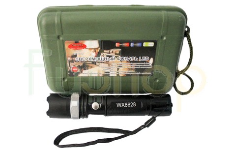 Ліхтарик акумуляторний BL-Т8628-ХРЕ 99000W+кріплення