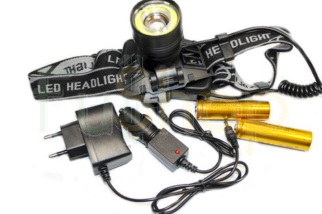 Налобний ліхтарик BL-8004-Т6+СОВ