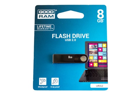USB-флеш-накопичувач GOODRAM 8GB URA2 Black