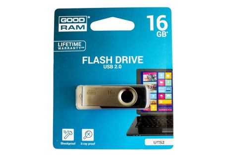 ​​​​​​​USB-флеш-накопичувач GOODRAM Twister 16GB UTS2 Black