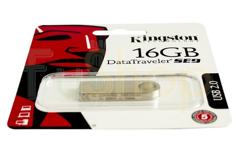 USB-флеш-накопичувач Kingston Data Traveler 16GB DT SE9 Metal