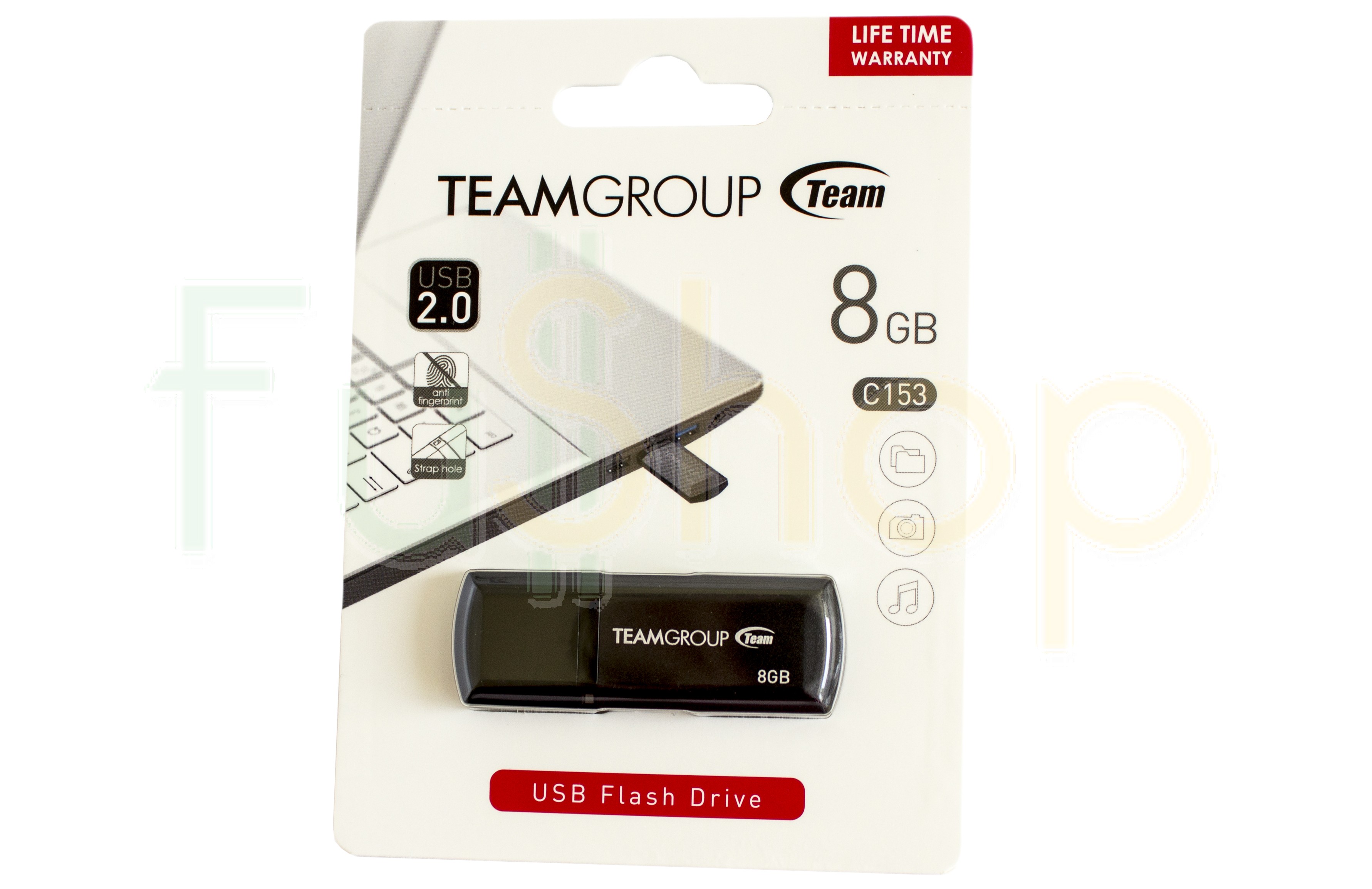 USB-флэш-накопитель Team Group 8GB C153 Black