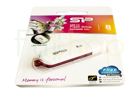 USB-флеш-накопичувач Silicon Power LuxMini 320 8GB White