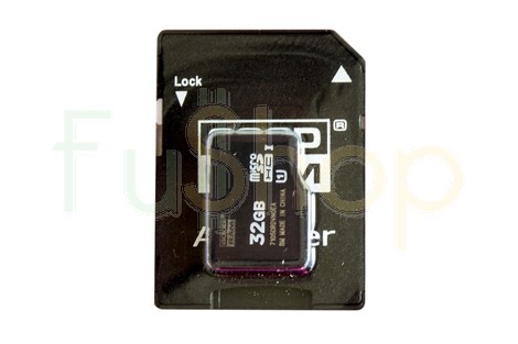 Карта пам’яті GOODRAM 32GB micro SDHC (UHS-1) class10 + SD Adapter (M1АА/32GB)