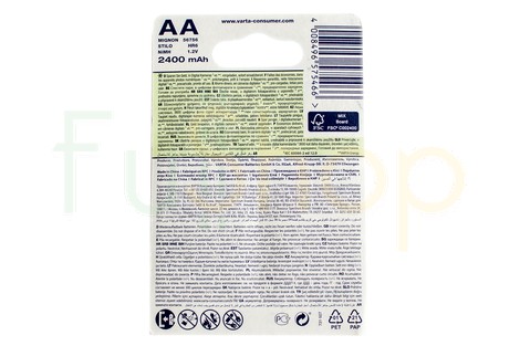 Акумулятор Varta AA 2400mAh NiMh (4 шт.) Rechargeable Accu