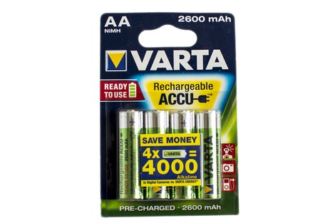 Аккумулятор Varta AA 2600mAh NiMh (4 шт.) Rechargeable Accu