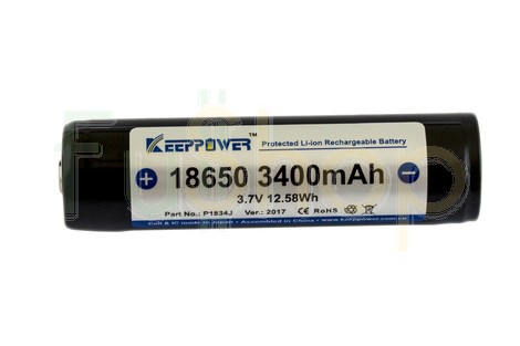 Аккумулятор Keeppower 18650 3400mAh Li-ion Battery