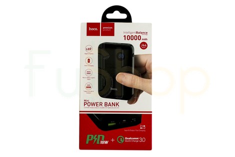 Оригінальний зовнішній акумулятор (Power Bank) Hoco J44 PD+QC3.0 Mobile PB 10000 mAh 37Wh