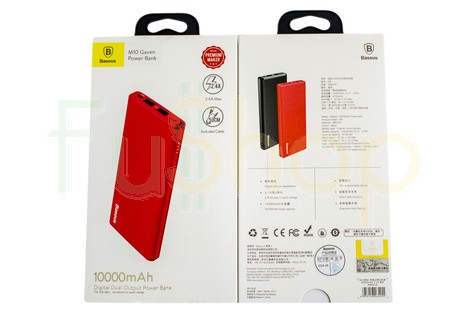 Оригинальный внешний аккумулятор (Power Bank) Baseus M10 Gaven 10000 mAh (PPM10-01)