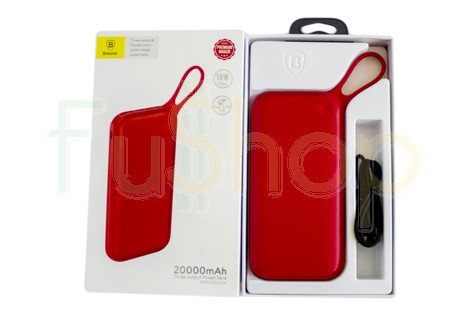 Оригінальний зовнішній акумулятор (Power Bank) Baseus BS-P20KQ2B Powerful Type-C PD Quick Charge 3.0 20000 mAh (PPKC-A02)