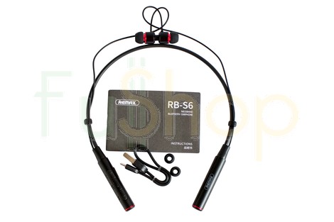 Бездротові вакуумні Bluetooth навушники Remax RB-S6 Neckband Headphone
