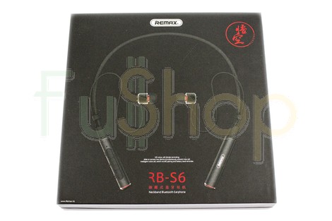 Беспроводные вакуумные Bluetooth наушники Remax RB-S6 Neckband Headphone  Remax RB-S6 Neckband Headphone