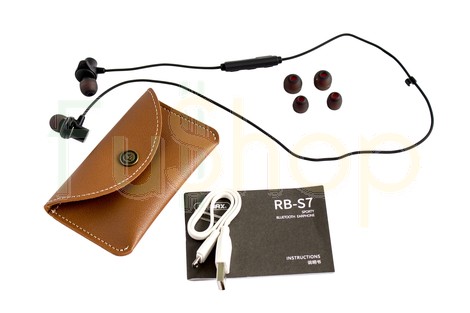 Бездротові вакуумні Bluetooth навушники Remax RB-S7 Sporty Earphone