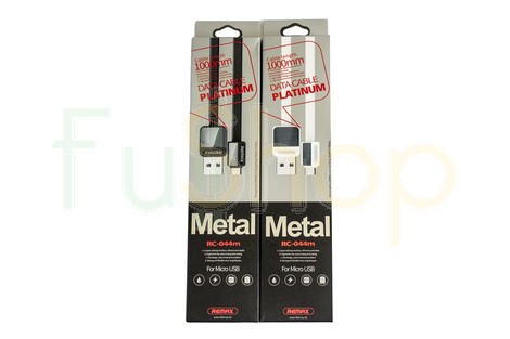 Кабель Remax Metal Platinum Micro-USB 1M (RC-044m)