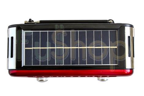 Портативный радиоприемник Golon RX-456S + солнечная панель