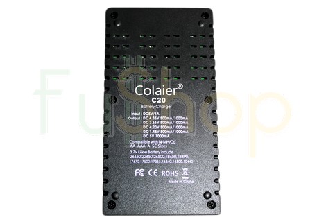 Універсальний зарядний пристрій Colaier C20 з функцією Power Bank