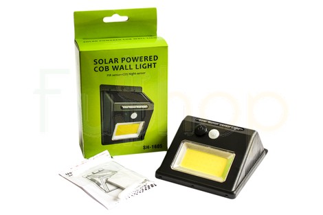 Вуличний автономний світильник SH-1605-24COB Solar Motion Sensor Light (сонячна панель, датчик руху)