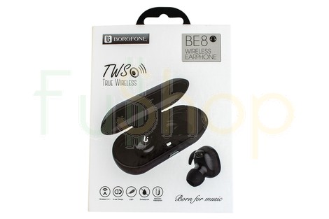 Полностью беспроводные вакуумные Bluetooth наушники Borofone TWS-BE8 True Wireless Earphone