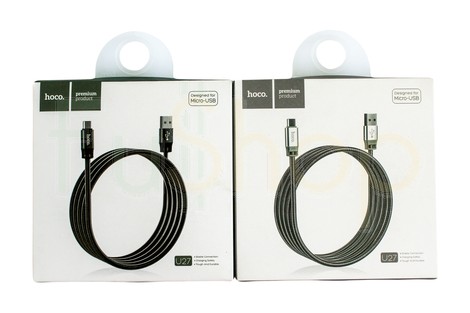 Кабель Hoco Golden Shield Charging Data Cable Micro-USB 1,2M (U27)