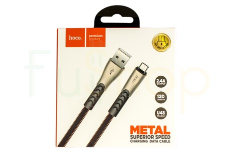 Кабель Hoco Metal Superior Speed Micro-USB 1,2M (U48)