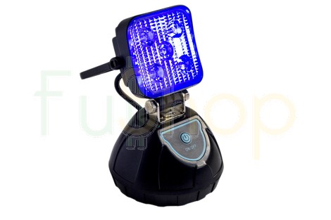 Світлодіодний ліхтар-прожектор WJ004-5XPE+аварійка (чотирикутний)