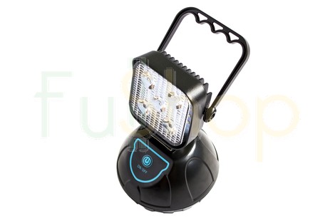 Світлодіодний ліхтар-прожектор WJ004-5XPE+аварійка (чотирикутний)