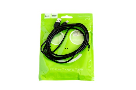 Кабель Hoco Easy Charging Type-C 2M (X13)