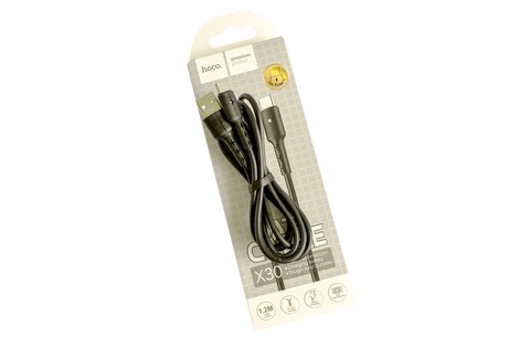 Кабель Hoco Star Charging Data Cable Type-C 1,2M (X30)