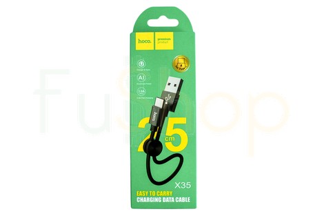 Кабель Hoco Premium Charging Data Cable Type-C 0,25M (X35)