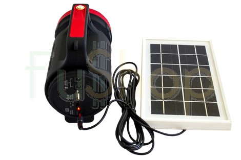 Фонарь-прожектор Yajia YJ-1902T 5W+22LED USB Power Bank/Solar