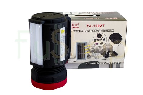 Фонарь-прожектор Yajia YJ-1902T 5W+22LED USB Power Bank/Solar