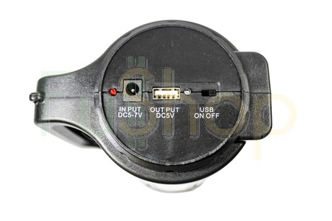 Фонарь-прожектор Yajia YJ-2895 5W+20LED USB power bank