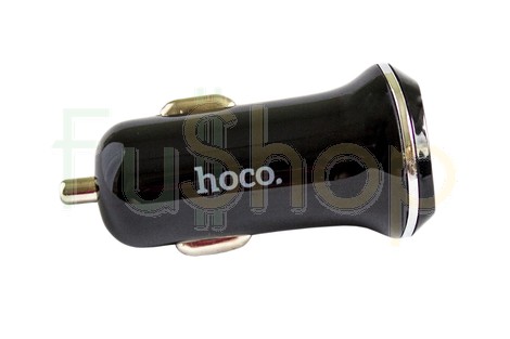 Універсальний автомобільний зарядний пристрій Hoco Z1 Dual USB Fast Car Charging 2.1A