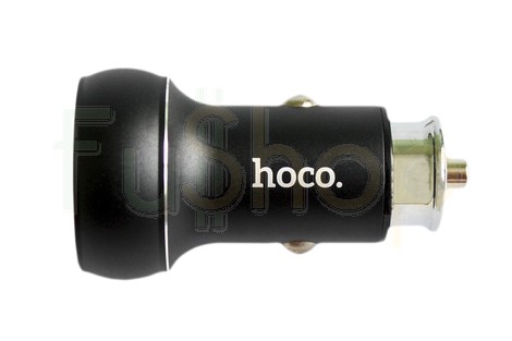 Універсальний автомобільний зарядний пристрій Hoco Z22 Double USB Port Car Charger with Digital Display 3.1A