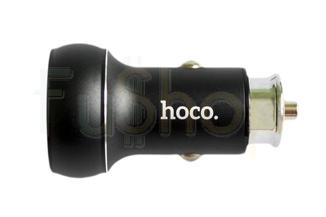 Универсальное автомобильное зарядное устройство Hoco Z22 Double USB Port Car Charger with Digital Display 3.1A