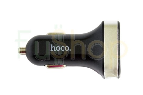 Универсальное автомобильное зарядное устройство Hoco Z3 LCD Dual USB Fast Car Charging 3.1A