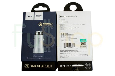 Универсальное автомобильное зарядное устройство Hoco Z4 Fast Car Charging 2.1A