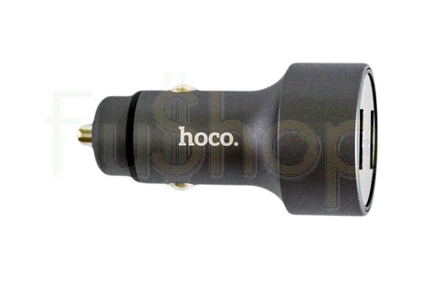Универсальное автомобильное зарядное устройство Hoco Z9 King Kong Digital Display Car Charger 2.1A