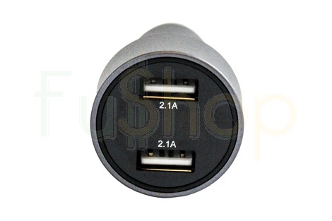 Универсальное автомобильное зарядное устройство Hoco Z9 King Kong Digital Display Car Charger 2.1A