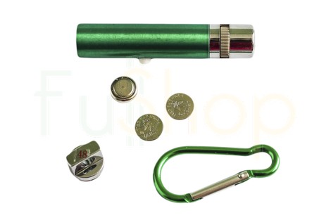 Ліхтарик-брелок ZK-9103L Laser Pointer&LED Key Chain 5in1